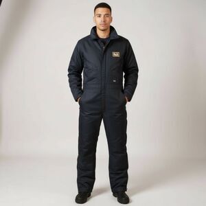 🛠️ NWOT Walls Workwear Insulated Coverall • Navy • Zip Front & Back Pockets ✨